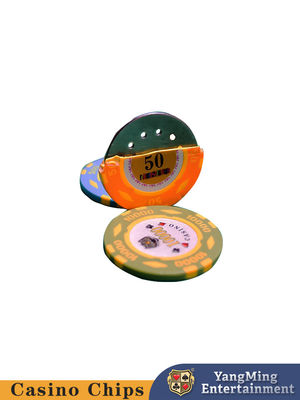 600 sztuk Texas Iron Core Clay Patch Chip Set Casino Poker Table Top Chip