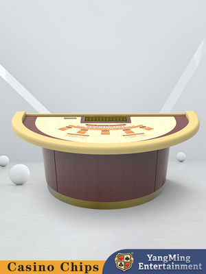 Gorąco sprzedający pół okrągły stolik do blackjacka Texas Club Entertainment Poker Gaming Table
