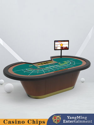 Gorąca sprzedaż 8 osób Klasyczny pokerowy stół Baccarat Kasyno Rozrywkowa gra Pokerowy stół