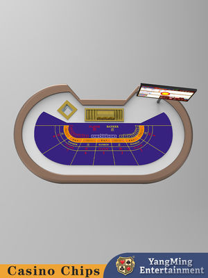 Specjalnie zaprojektowany stolik do gry w bakarat Kasyno Rozrywka Casual Poker Game Table
