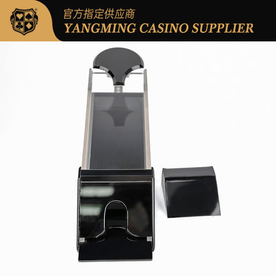 Przejrzysty Dealer Acrylic 8 Deck Poker Dealer Buty do Casino Club Poker Gry