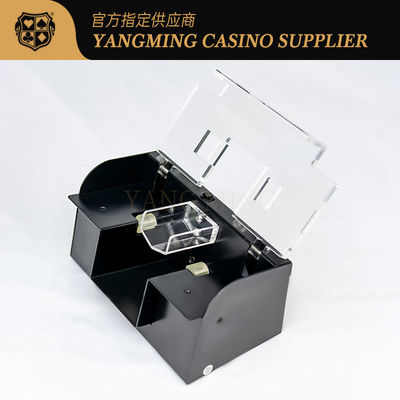 All Black Card Shuffler 2 Sety Automatycznie Napędzane Texas Hold'Em Poker Akcesoria