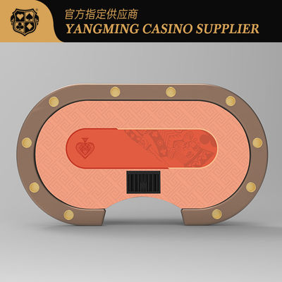 Specjalny owalny stolik do gry w pokera Texas Hold'em