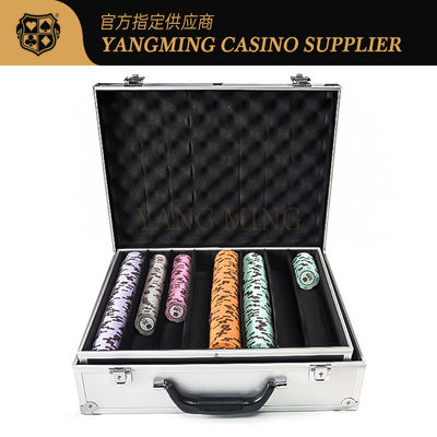 Gorąca wyprzedaż Texas Hazard Poker Security Chip Coins Boutique z zamknięciem Chip Case