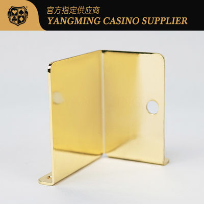 Kasyno Custom 8 Deck Poker Plated Metal Poker Discard Holder Texas Baccarat Poker Game Tabletop Discard Holder