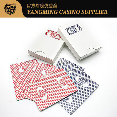310GSM Czarny rdzeń papierowy karty do gry w pokera Baccarat Casino
