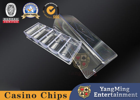 Texas Hold'em Poker Stolik do hazardu Czarny Kolor Plastic Casino Chips Targowy Kasyno Zaopatrzenie 8 Rzędów