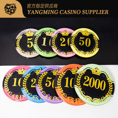Fabryka Niestandardowe 14g Kasyno Grade powierzchnia piaskowa Niestandardowe RFID Poker Chips