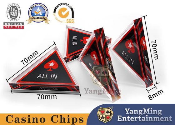 Texas Holdem Poker Stars Texas All-In marki Pięciorzędna Gwiazda Dwie Strony Pełna Przejrzystość