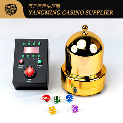 Translucent Cover Casino Akcesoria do gier Automatyczny sztuczny stół do pokera Elektroniczny kubek do gry w kości