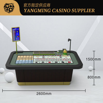 Wysokiej jakości zamówiony elektryczny stolik Sic Bo Casino Club Poker Games Sic Bo Table