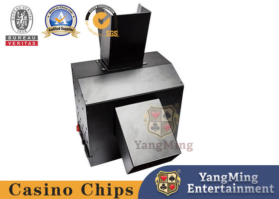Produkty hazardowe Kasyno ABS Karta papierowa Poker Jakość rozrywka Metalowe karty do gry Shredder Texas Chips
