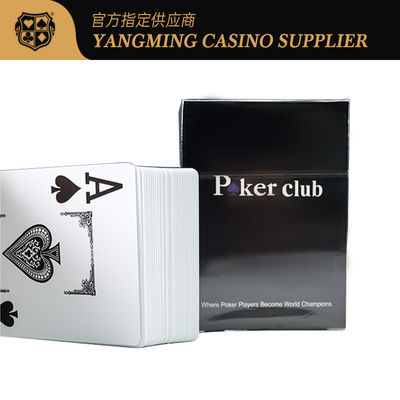 100% PVC wodoodporne Texas Hold'em Karty do pokera 88*63mm Deck Czerwony Błękitny Kolor Karty do hazardu Plastikowe