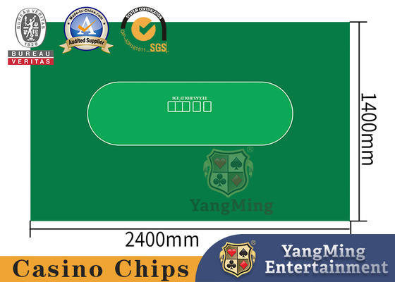 Wodoodporny flanelowy układ stołu w kasynie z Baccarat Texas Poker Deluxe Dostosuj