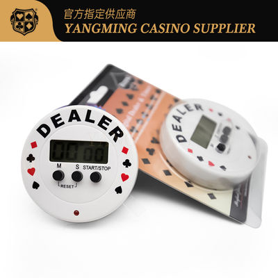 DEALER Odliczanie czasu dla Texas Hold'Em Gambling Poker Table Call Time Zhuang Code Timer