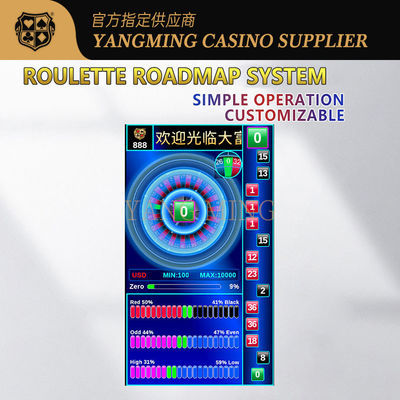 International Standard Roulette Poker Table Electronic System Interface  For Casino Game