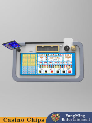 Automatycznie SIC BO DICE Stół do gry w bakarata z wyświetlaczem 24HD