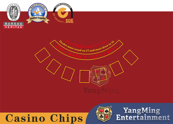 Texas Holdem Poker Blackjack Black Jack Wysokiej klasy Wodoodporny i Ognioodporny Profesjonalny Obrus