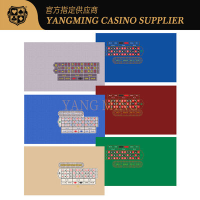 Customizable Waterproof Roulette Table Cloth with Professional Casino Layout Design