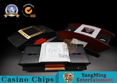 Zwykłe karty do gry w 2 talie Casino Poker Shuffler / Automatic Card Shuffler