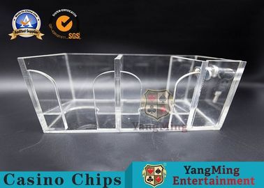 Wysokiej jakości dwustronny pokój do gier 8 pokerowy pokój akrylowy z zamkami
