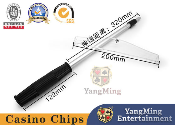 Acrylic Transparent Poker Chip Transceiver Scalable Poker Table Game Accessories